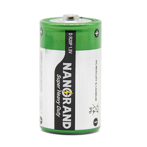 1.5V R20P Dサイズの炭素亜鉛バッテリー