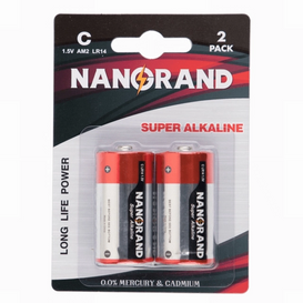 1.5VCサイズAM2 LR14アルカリ電池